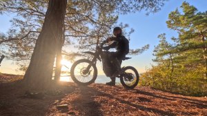 Talaria mx5 TL5500 Sting pro, Электро байк, хард Эндуро Геленджик , Сосновка, встретил лесничего