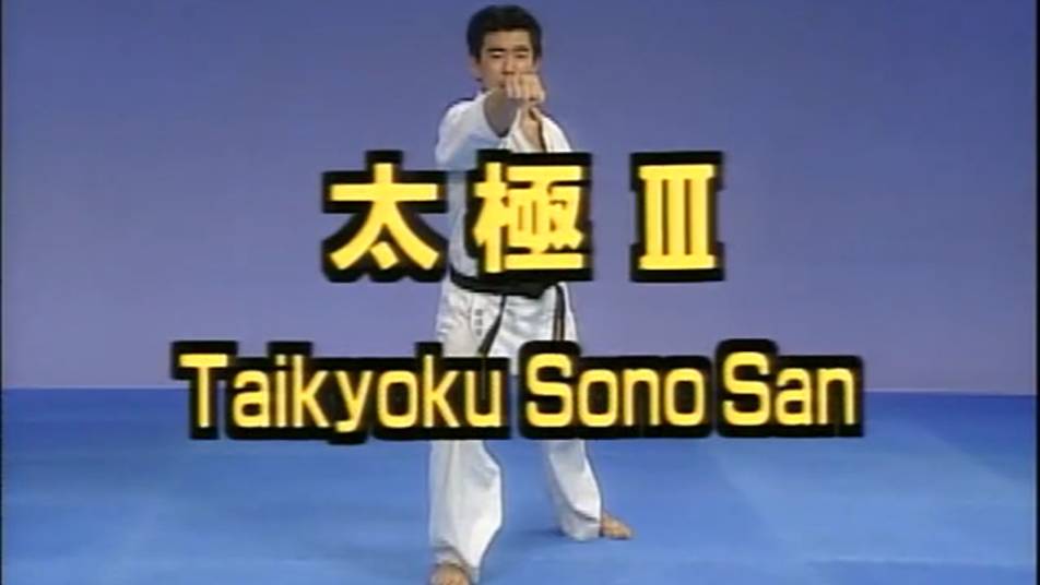 Тайкиоку Соно Сан - Ката Карате Кёкусинкай (Kyokushin Karate Kata - Taikyoku Sono San - 太極その3) v.1 смотреть онлайн