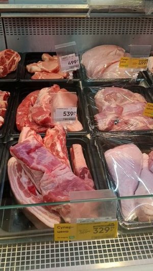 Мясопродукты в магазине Перекрёсток 25 09 2025