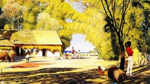 Прекрасные пейзажи художника Жиан Чонг Мина.