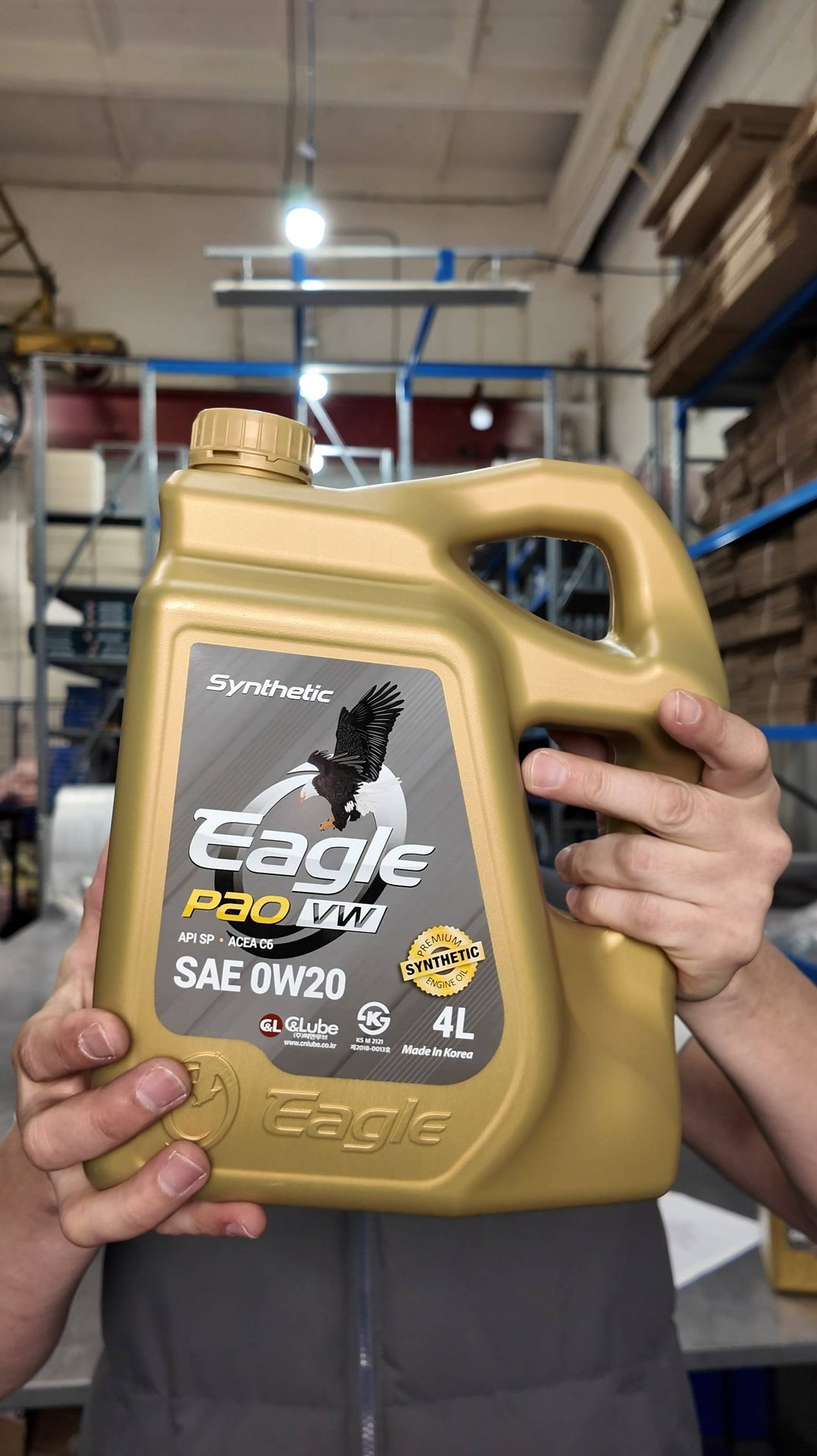 НОВЫЙ ПРОДУКТ ДЛЯ VW НА ПАО EAGLE PAO 0W20 SP C6 смотреть онлайн