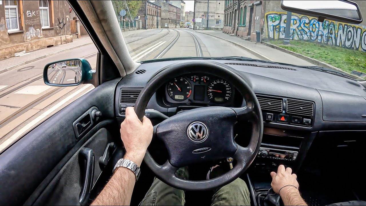 2000 Volkswagen Golf 4 [1.6 100HP] |0-100| POV Test Drive #1184 Joe Black смотреть онлайн