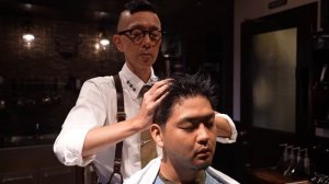 JAPANESSE BARBERING | ASMR