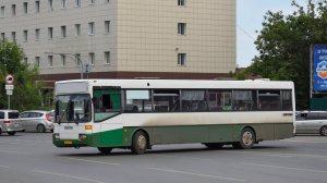 Автобус Mercedes-Benz O405 (АН 714 22). Покатушки по Барнаулу. / Ride on the Mercedes-Benz O405 bus