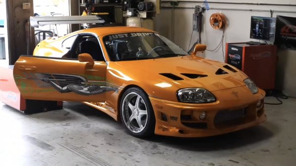 Создание Toyota Supra из Форсажа