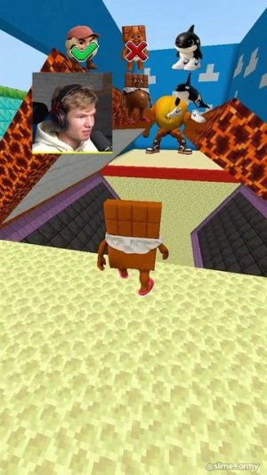 Смешной Итальянский Брейнрот Проходит Minecraft! 😂 #shorts #шортс #minecraft #майнкрафт #прикол #ме