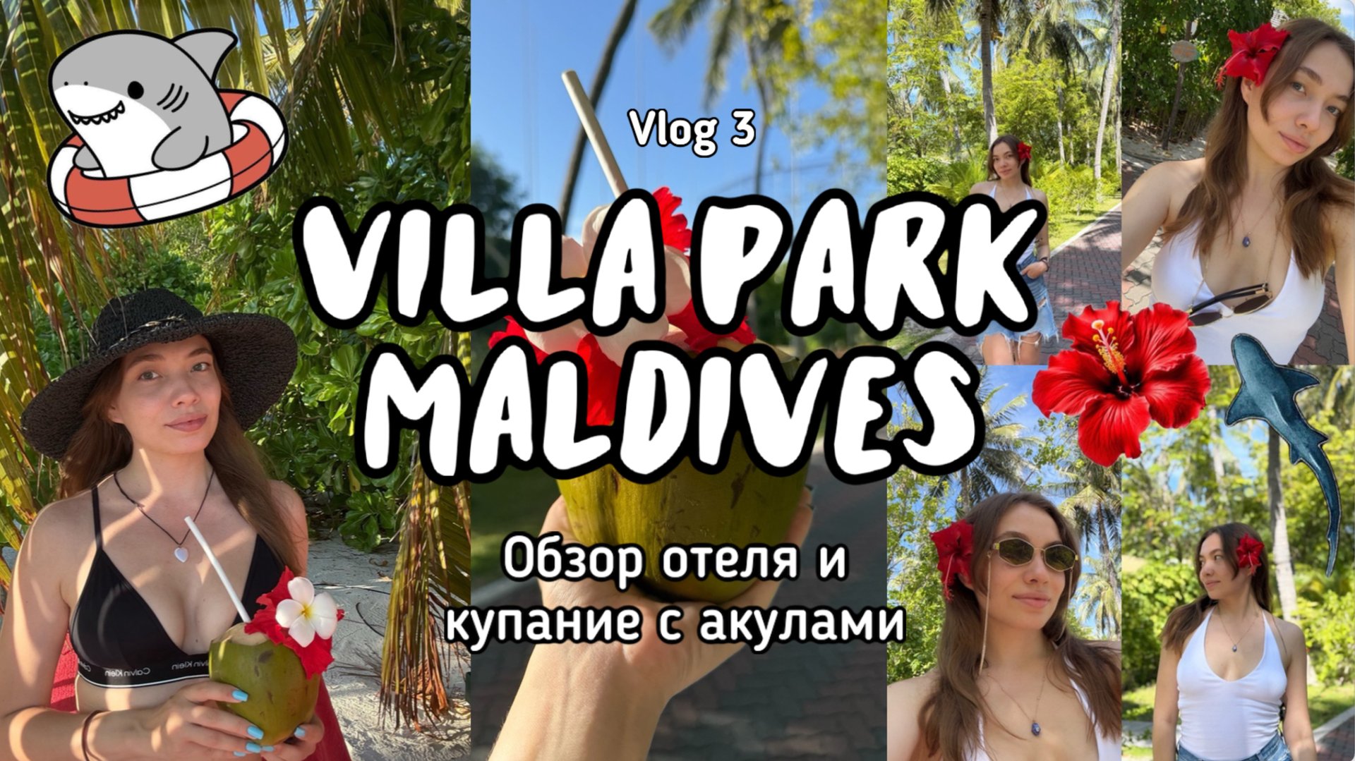 Отдых и обзор отеля VILLA PARK (Sun Island Resort Maldives 5*) Мальдивы летом и купание с акулами