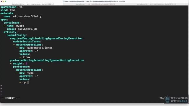 11. Node affinity tains tolerations смотреть онлайн