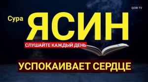 СЛУШАТЬ СУРУ ЯСИН. КРАСИВОЕ ЧТЕНИЕ КОРАНА