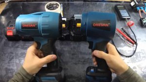 Тест аккумуляторов на ветродуйке Onevan "4000 Вт"