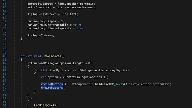 Episode 7 ｜ Branching Dialogue