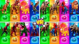 Динозавры МЕГАМИКС 157-160 уровни - Мультики про Динозавров | МУЛЬТФИЛЬМЫ ДИНОЗАВРЫ в Tiles Hop