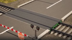 Енисей Полимер настил железнодорожного переезда.