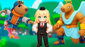 Все секретки в Эволюция Капибары и максимальный уровень в Capybara Evolution Роблокс !