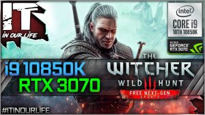 The Witcher 3 Next-Gen RTX 3070 | 4K Ultra FPS Benchmark + Ray Tracing Gameplay Test (i9-10850K)