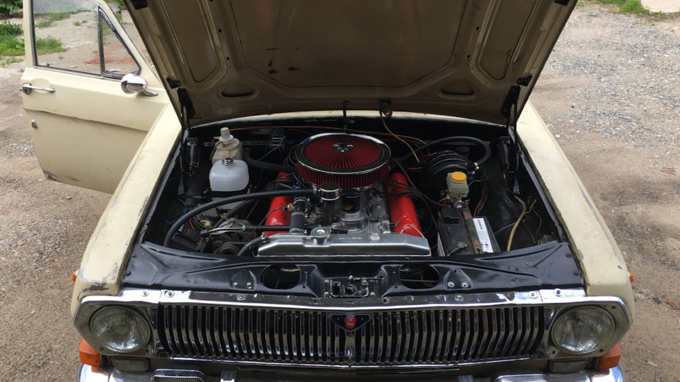 ГАЗ 24 V8 ЗМЗ 41 замер разгона 0-100