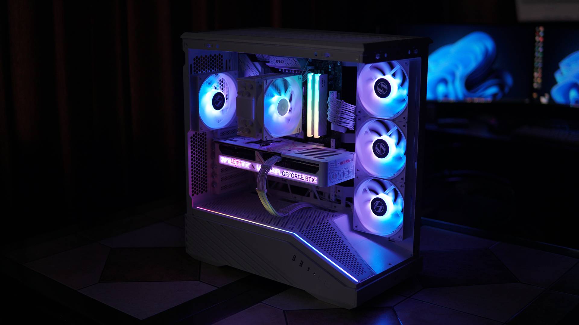 Я собрал белый ПК мечты