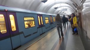 Поезд 81-760/761 «Ока».  Парад поездов к 90-летию Московского метро (18.05.25)