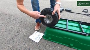 Тележка садовая на 4 колесах Helex G202 - инструкция по сборке