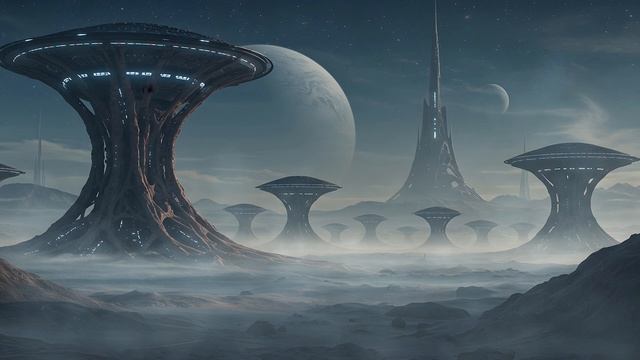 ORRATHIS V ｜ Dark Dystopian Ambient ｜ Alien World Soundscape ｜ Dystopian Ambience, Background