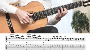 MERRY GO ROUND OF LIFE из Ходячий Замок на Гитаре. Уроки гитары. Ноты и Табы для Гитары IWAKI Guitar