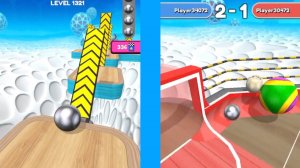 Going balls All Levels Gameplay IOS Android Going Balls levels 1321 to 1324 Goal ball Speed run