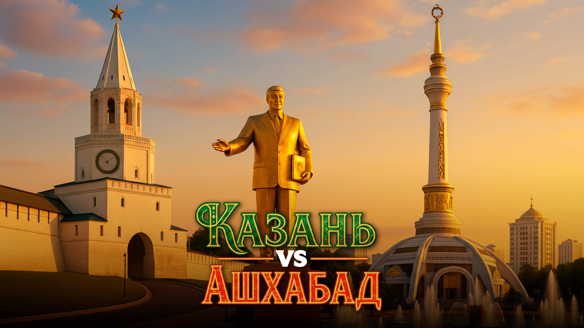 Казань или Ашхабад: где лучше жить? Сравнение столицы Татарстана со столицами стран СНГ смотреть онлайн
