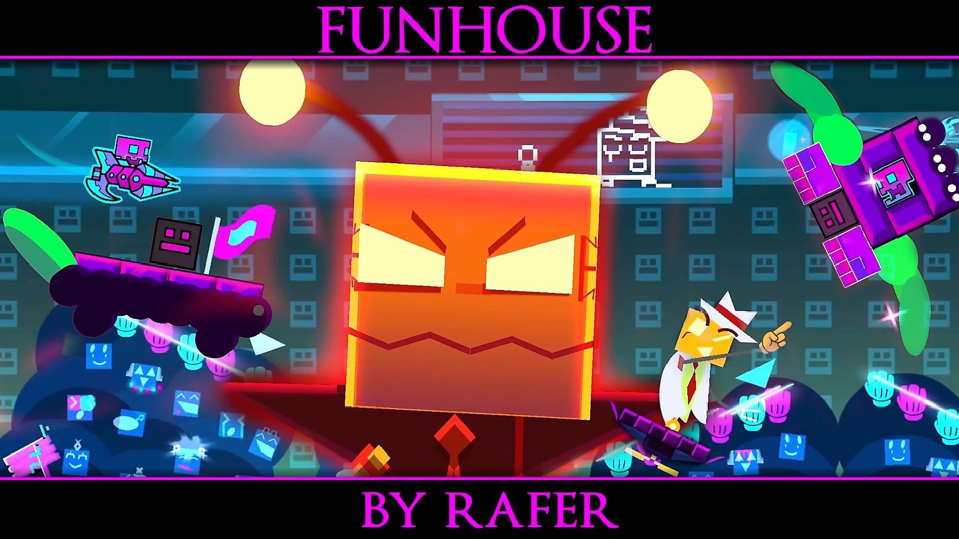 Немного задержавшийся уровень событий | FUNHOUSE by rafer (3 Coins) | Event Level смотреть онлайн