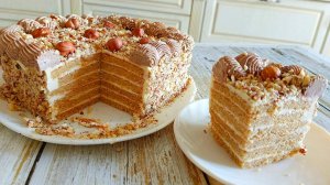 Торт Юбилейный из СССР без сахара и без глютена! Кето рецепт.