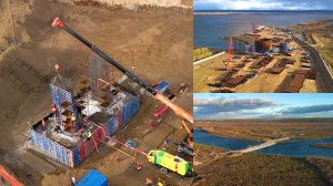 Строим Ленский мост. Сентябрь 2025