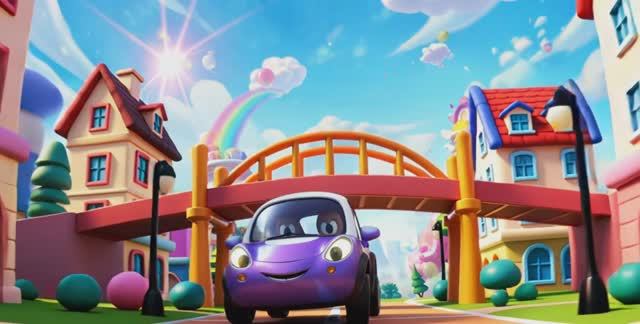 Машинки и облака мультфильм