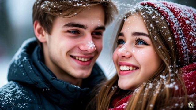 На ресницах тает снег 🎵
