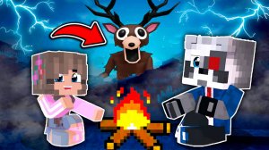 ОЛЕНЬ 99 НОЧЕЙ В ЛЕСУ - Майнкрафт фильм. THE DEER 99 Nights in The Forest MINECRAFT
