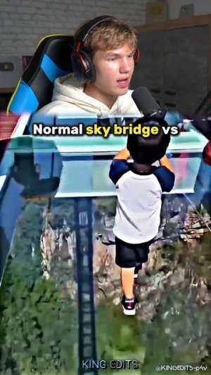 Обычный НЕБЕСНЫЙ МОСТ Против ПОСЛЕДНЕГО! 🌉💀 #shorts #шортс #интересно #фонк #эдит #паркур #lisfox