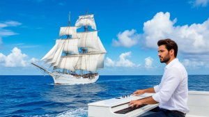 Красивая Песня "БЕЛЫЙ  ФРЕГАТ  МЕЧТЫ"