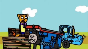 Синий трактор и кот Леопольд