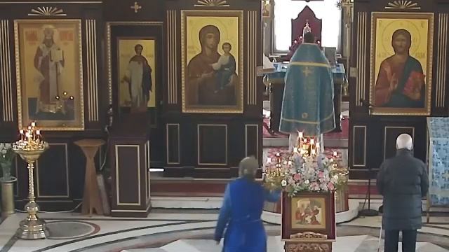 25.09.2025 Божественная Литургия. Четверг. Седмица 16-я по Пятидесятнице. смотреть онлайн