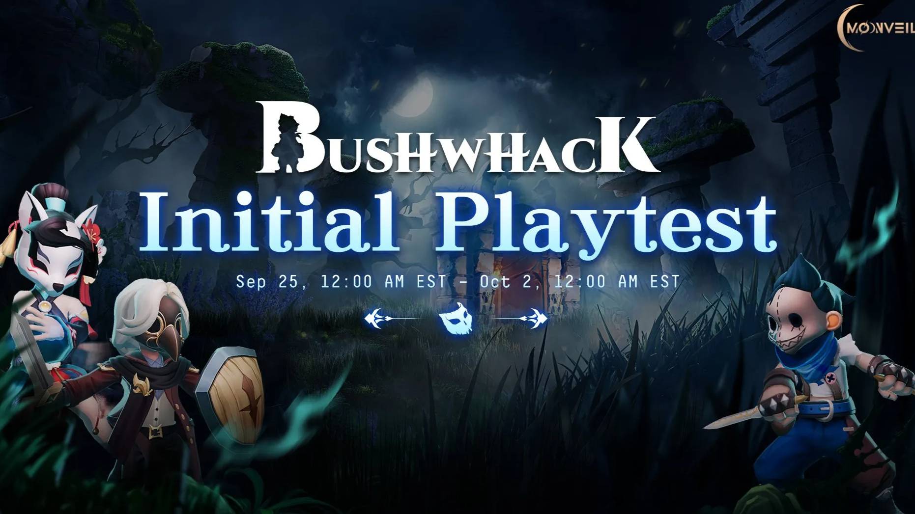 Bushwhack - Смотрим на крипто смесь жанров "королевская битва" и MOBA на Playtestе! смотреть онлайн