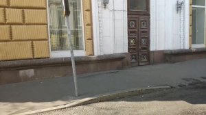 Дорога от метро к пункту выдачи