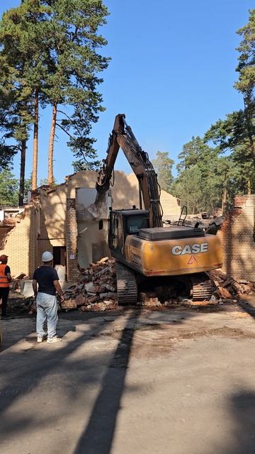 Механизированный демонтаж