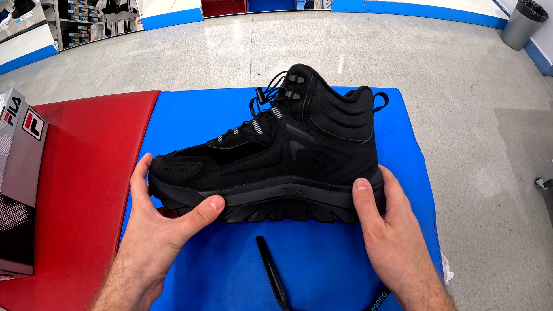 Кроссовки утепленные мужские FILA Bounder ( Зима 2025 ) смотреть онлайн