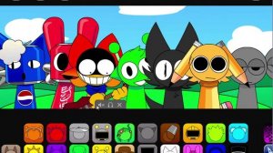 Как вам обнова? Sprunki pyramixed 1.0