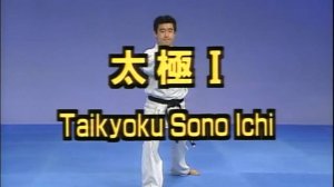 Тайкиоку Соно Ичи - Ката Карате Кёкусинкай (Kyokushin Karate Kata - Taikyoku Sono Ichi - 太極その１) v.1