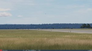 Взлёты и посадки. Авиабаза Ханская. DCS.