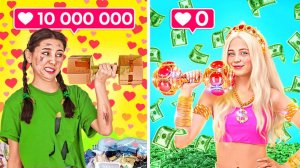 Богатые и бедные ученики 🎓 Секреты школьной популярности и лайфхаки от 123 GO! ✨