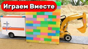 МУЛЬТИКИ ПРО МАШИНКИ ДЛЯ ДЕТЕЙ 🚗 ИГРАЕМ В ИГРУШЕЧНЫЕ МАШИНКИ И КОНСТРУКТОР ДЛЯ ДЕТЕЙ