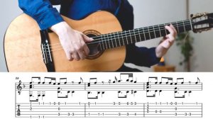 MY HEART WILL GO ON Титаник на Гитаре. Уроки гитары. Ноты и Табы для Гитары IWAKI Guitar