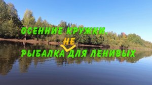 Осенние кружки. Рыбалка не для ленивых