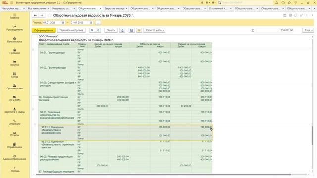 Практика в 1С. Применение ПБУ 18.02 при расчетах с работниками | РУНО смотреть онлайн
