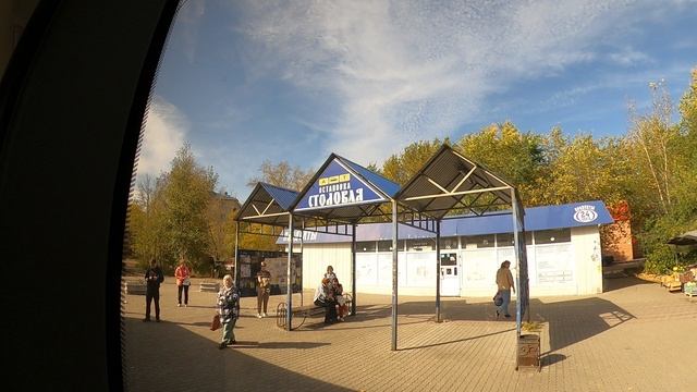 прогулки по омску. из окна осень.... смотреть онлайн